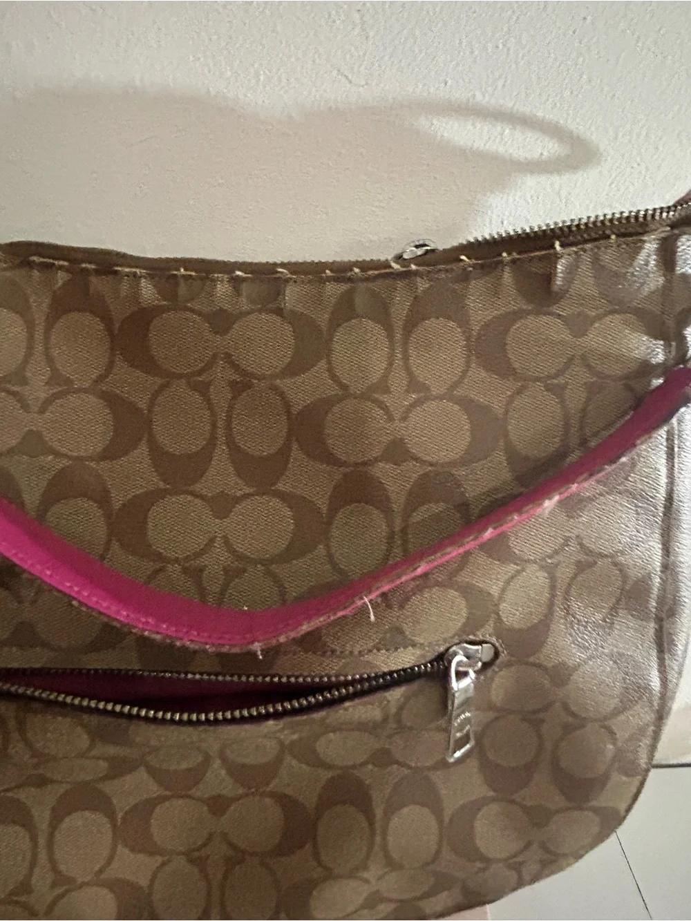 Coach hobo crafted